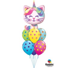 Bukiet 1420 Just Cat Crazy About You! Qualatex #97537 10240-6